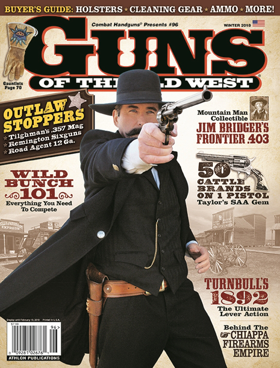 Guns-Of-The-Old-West January 01, 2018 Issue Cover