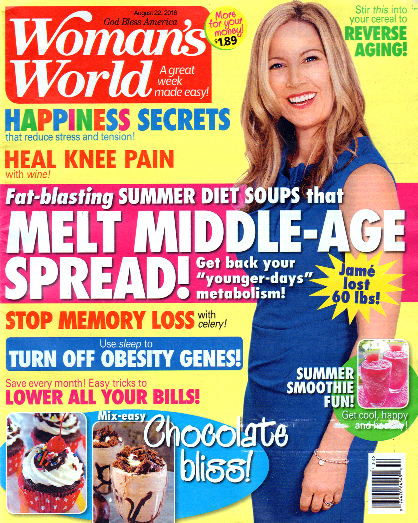 Womans-World August 22, 2016 Issue Cover