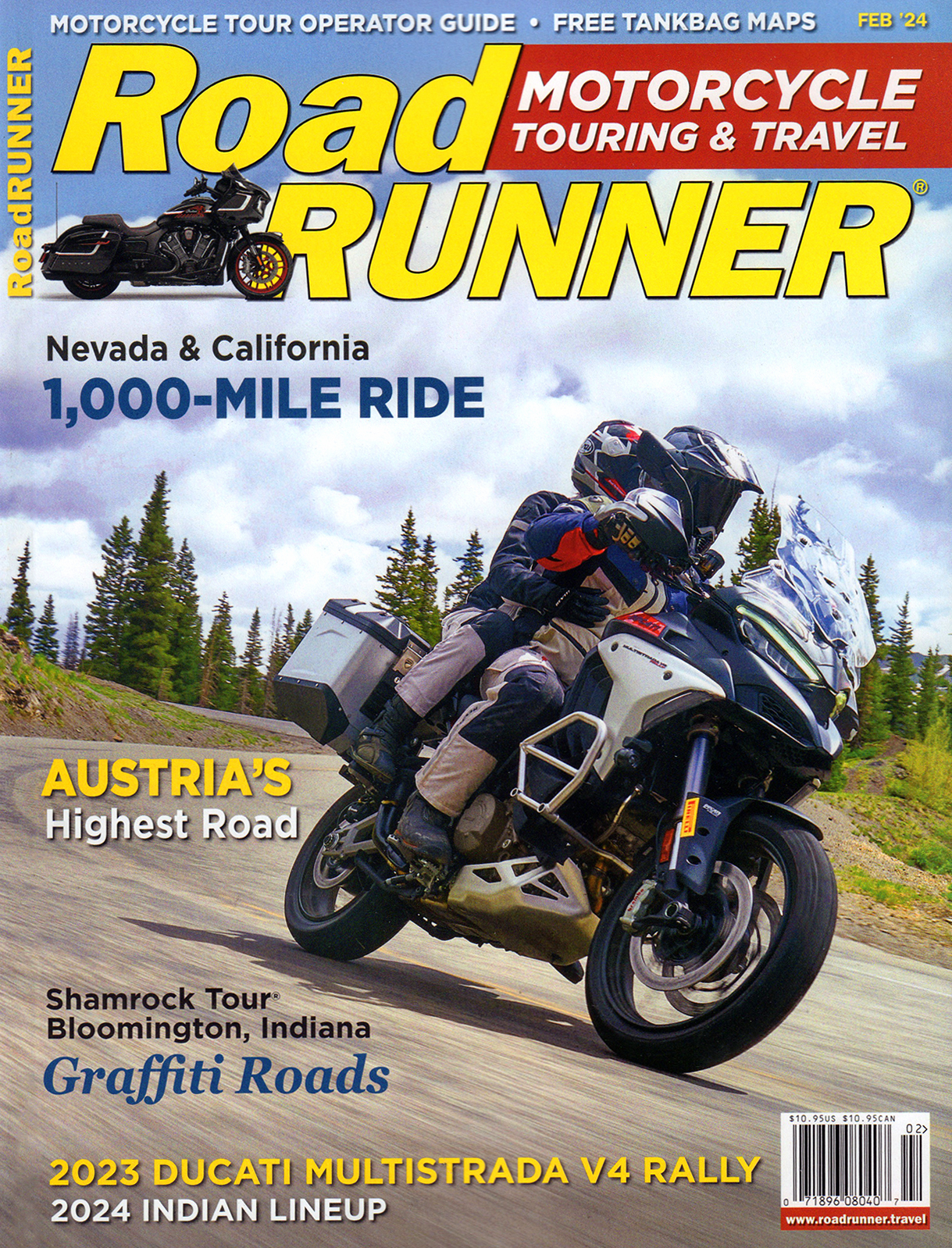 Road-RUNNER-Motorcycle-and-Touring February 01, 2024 Issue Cover
