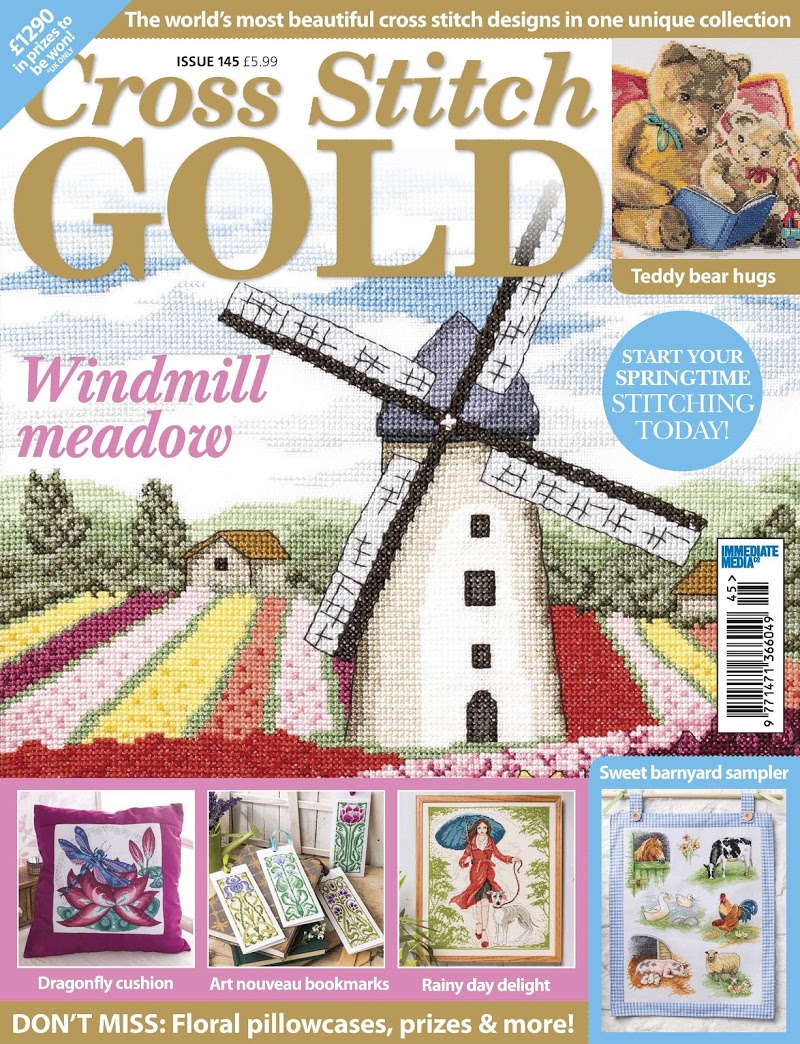 Cross-Stitch-Gold February 01, 2018 Issue Cover