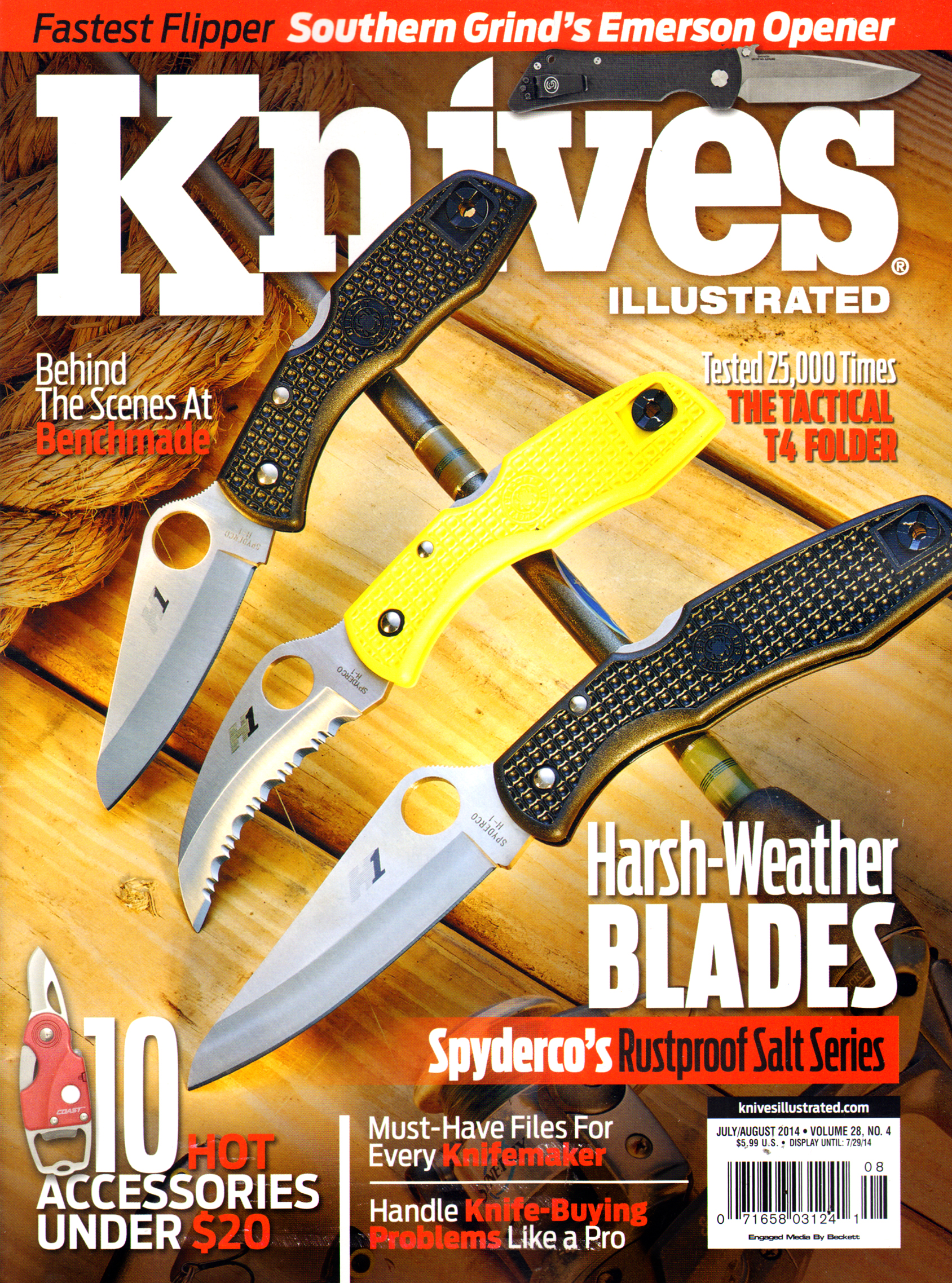 Knives-Illustrated July 01, 2014 Issue Cover