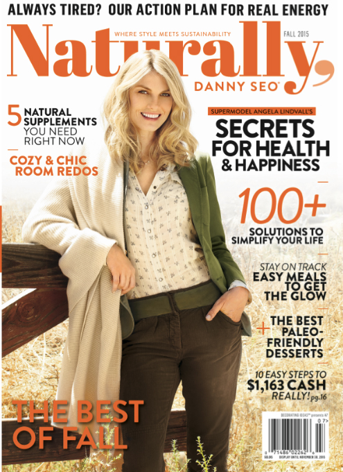 Naturally-Danny-Seo September 01, 2015 Issue Cover