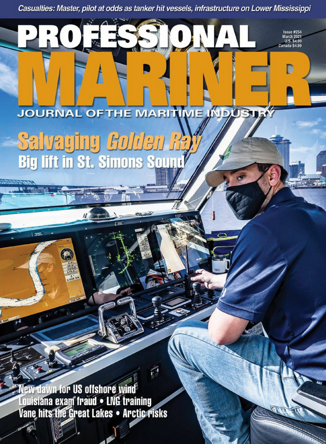 Professional-Mariner March 01, 2021 Issue Cover