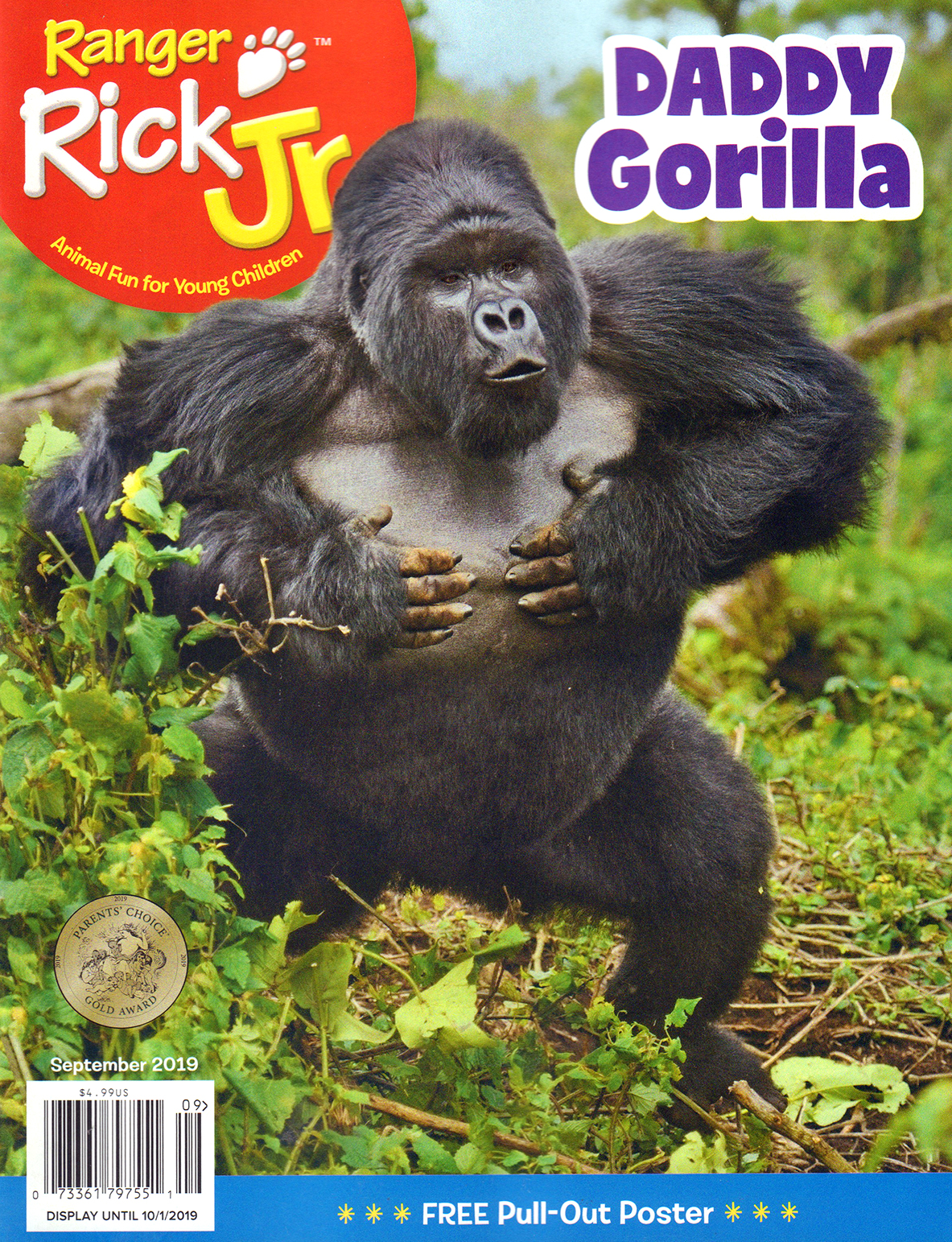 Ranger-Rick-Jr September 01, 2019 Issue Cover