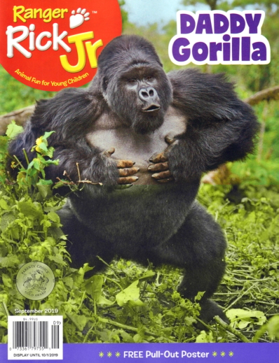 Ranger Rick Jr. September 01, 2019 Issue Cover