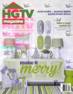 HGTV December 01, 2020 Issue Cover