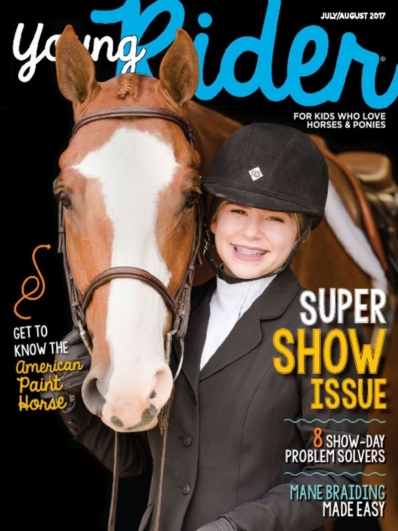 Young Rider July 01, 2017 Issue Cover