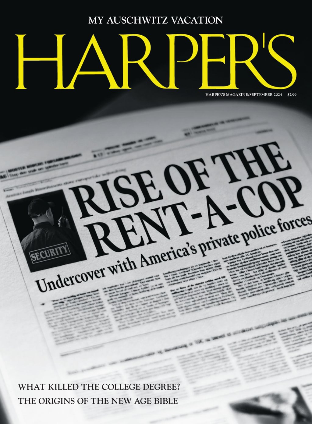 Harpers September 01, 2024 Issue Cover