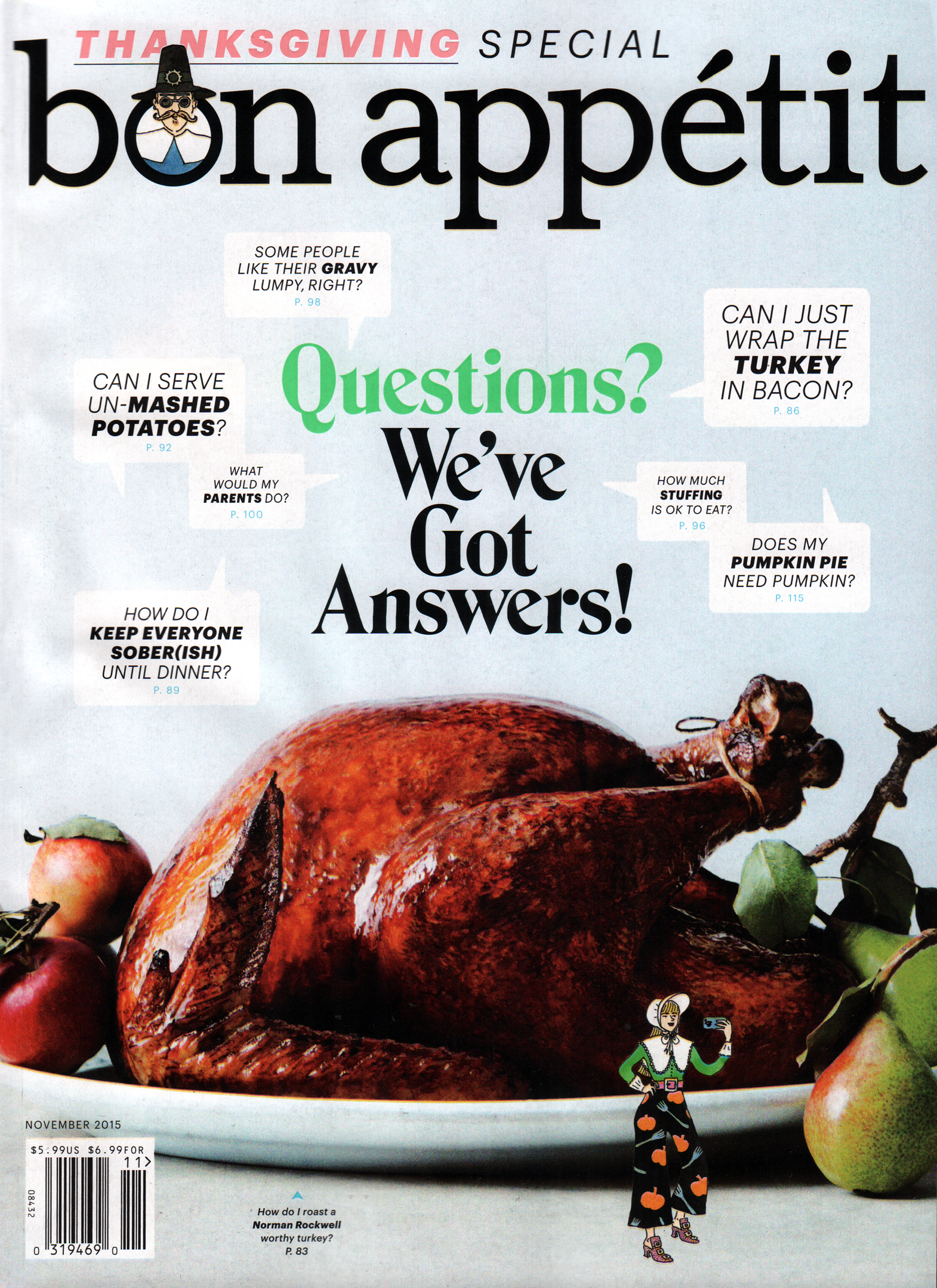 Bon-Appétit November 01, 2015 Issue Cover