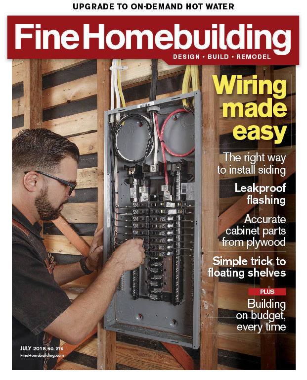 Fine-Homebuilding July 01, 2018 Issue Cover