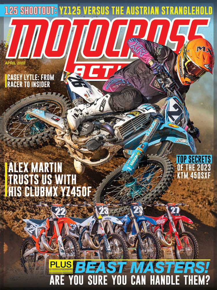 Motocross-Action April 01, 2022 Issue Cover