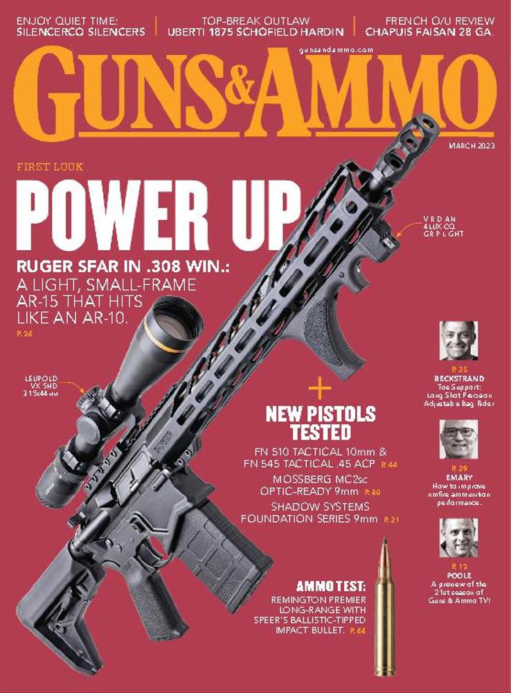 Guns-and-Ammo March 01, 2023 Issue Cover