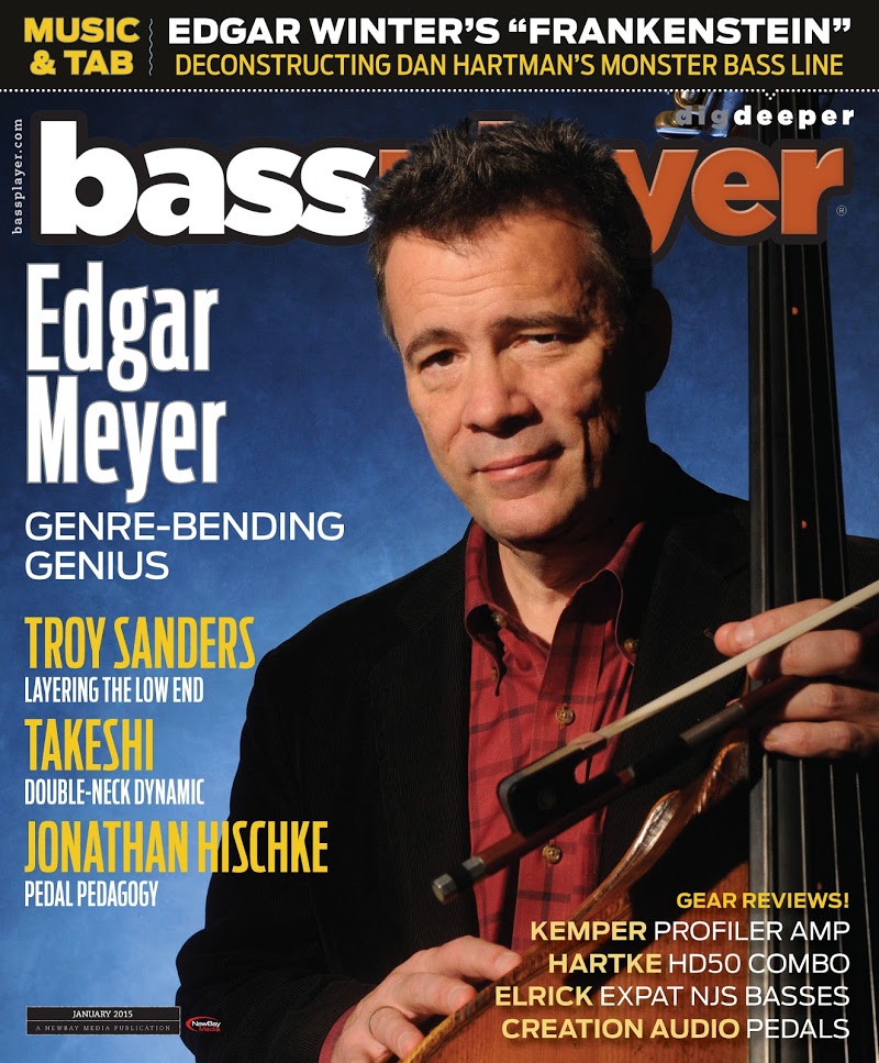 Bass-Player January 01, 2015 Issue Cover
