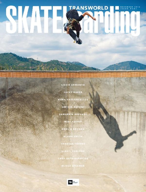 Transworld-SKATEboarding November 01, 2016 Issue Cover