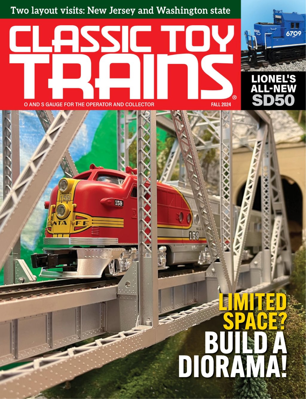Classic-Toy-Trains September 01, 2024 Issue Cover