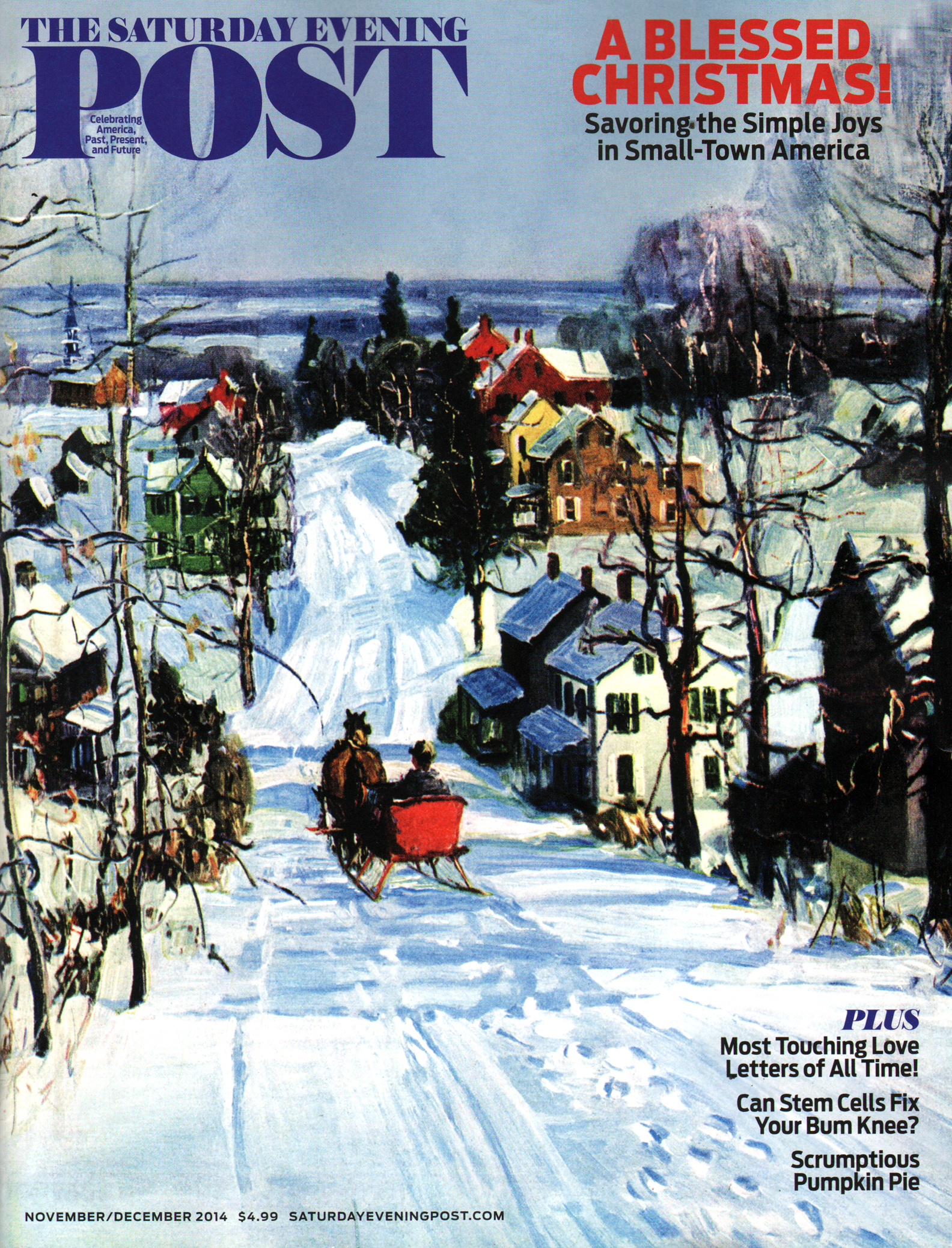 The-Saturday-Evening-Post November 01, 2014 Issue Cover