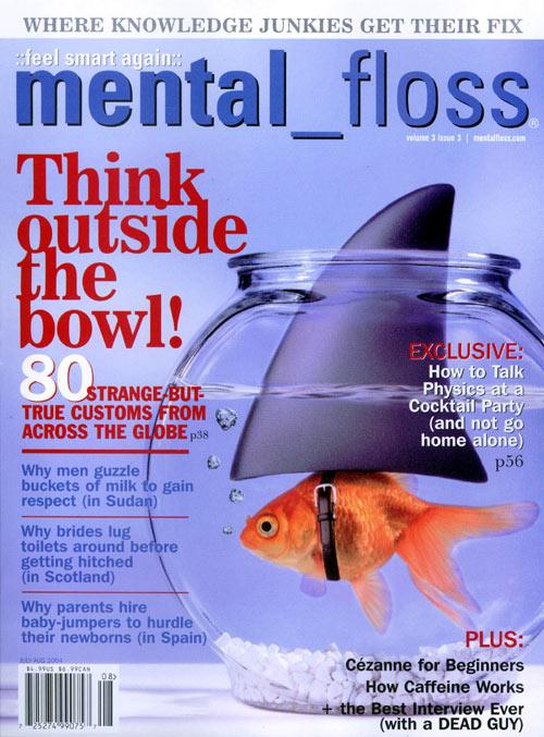 Mental-Floss June 14, 2004 Issue Cover