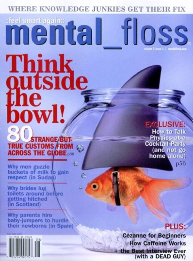 Mental Floss June 14, 2004 Issue Cover