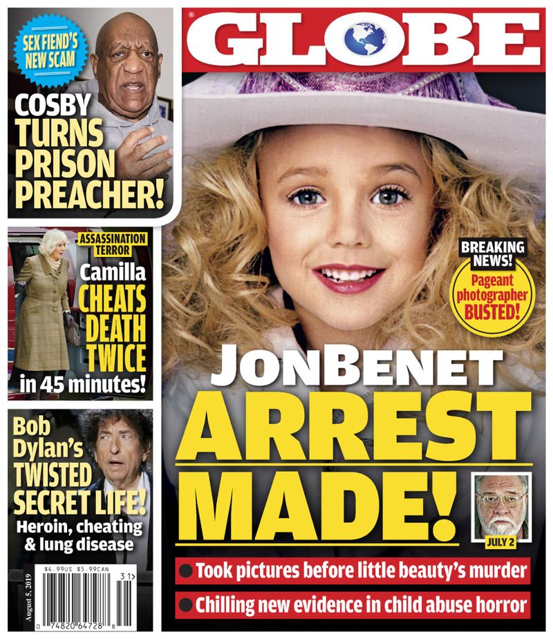 Globe August 05, 2019 Issue Cover