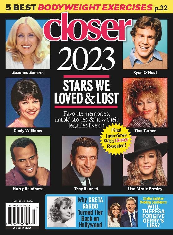 Closer January 01, 2024 Issue Cover