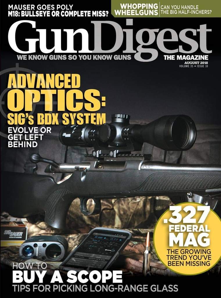 Gun-Digest August 01, 2018 Issue Cover