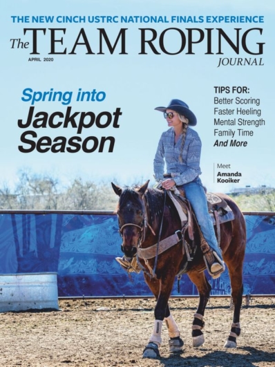 The Team Roping Journal April 01, 2020 Issue Cover
