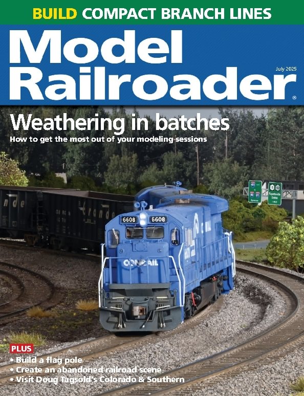 Model-Railroader July 01, 2025 Issue Cover