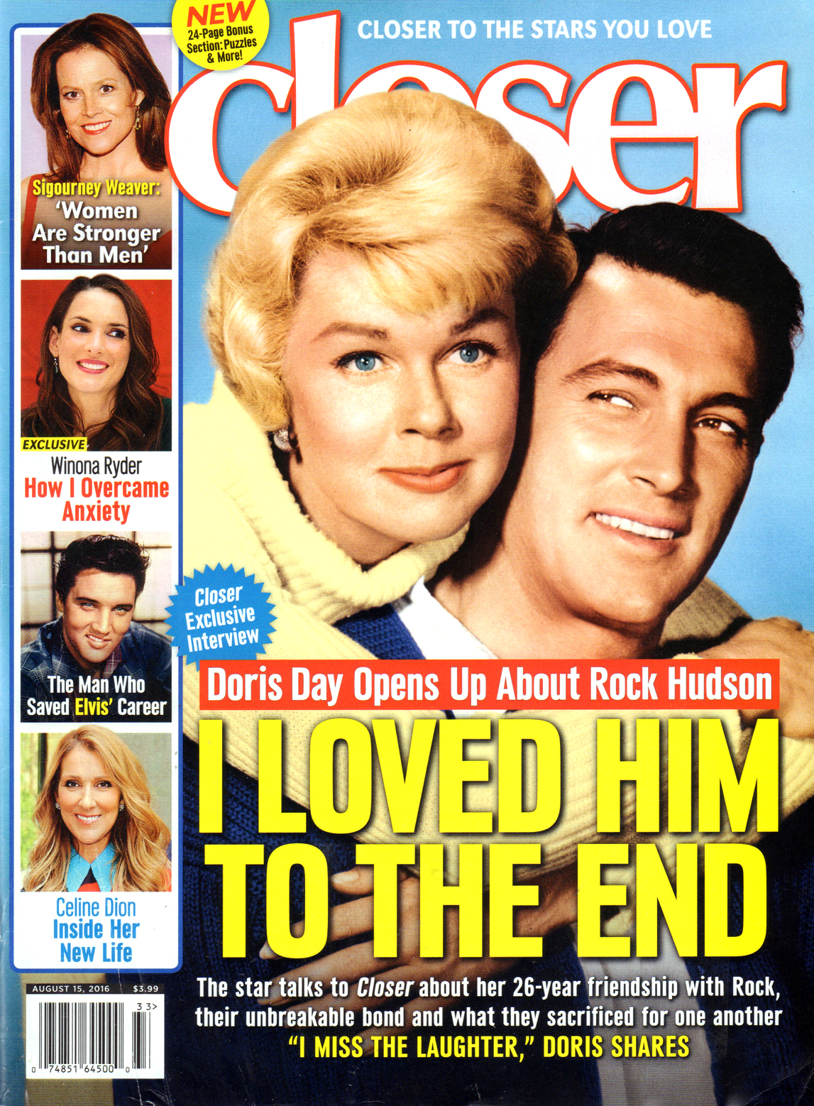 Closer August 15, 2016 Issue Cover