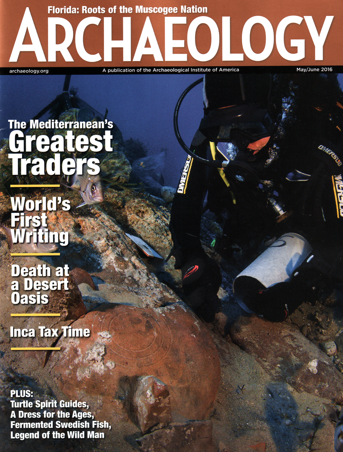 Archaeology May 01, 2016 Issue Cover