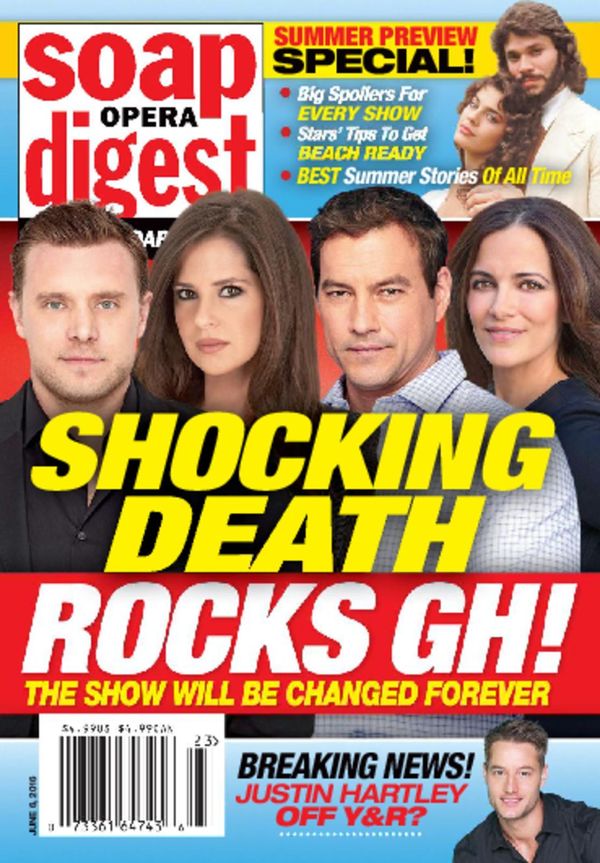 Soap-Opera-Digest June 06, 2016 Issue Cover