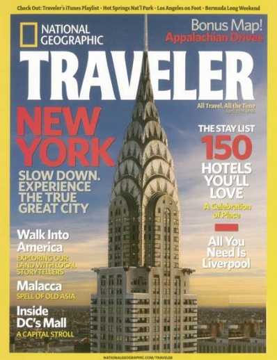 National Geographic Traveler April 01, 2008 Issue Cover