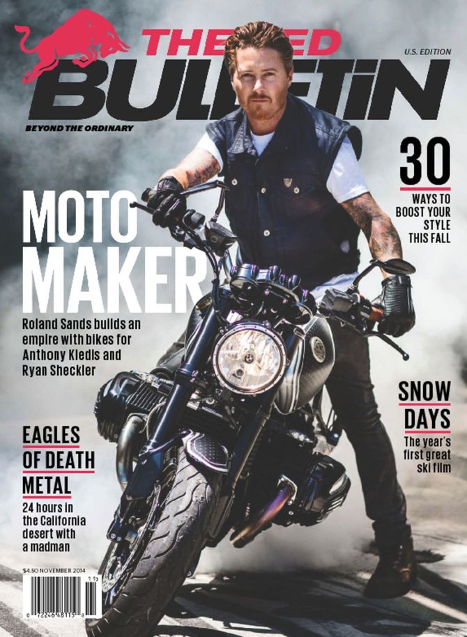 The-Red-Bulletin November 01, 2014 Issue Cover