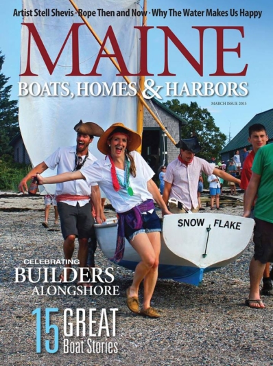 Maine Boats, Homes & Harbors March 01, 2015 Issue Cover