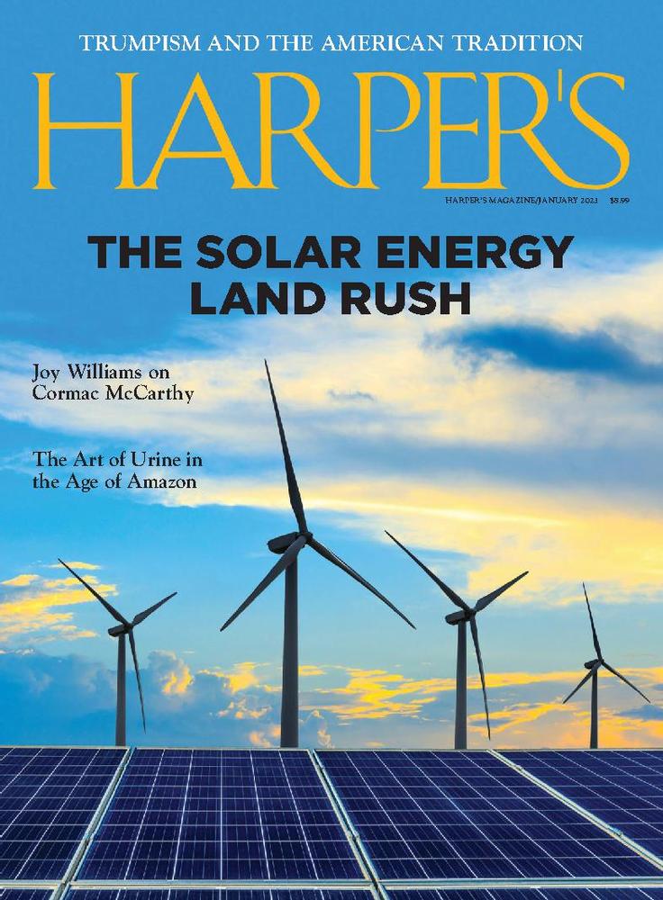 Harpers January 01, 2023 Issue Cover