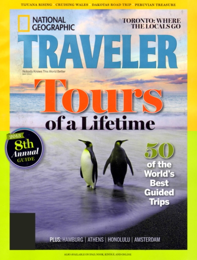 National Geographic Traveler May 01, 2013 Issue Cover