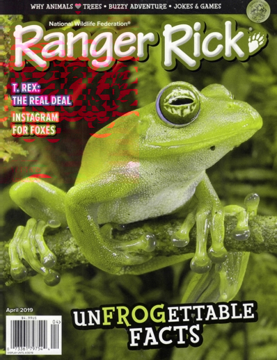 Ranger Rick April 01, 2019 Issue Cover