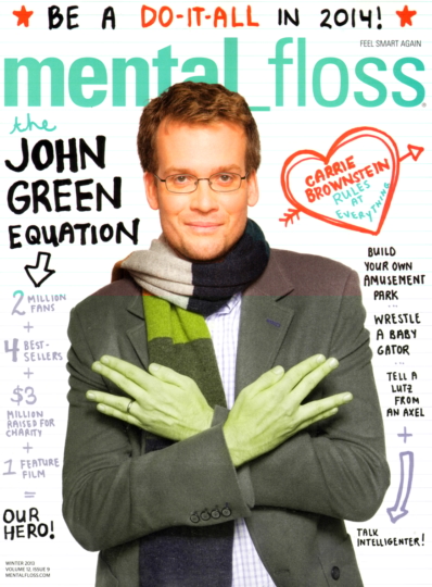 Mental Floss December 01, 2013 Issue Cover