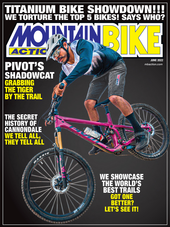 Mountain-Bike-Action June 01, 2022 Issue Cover