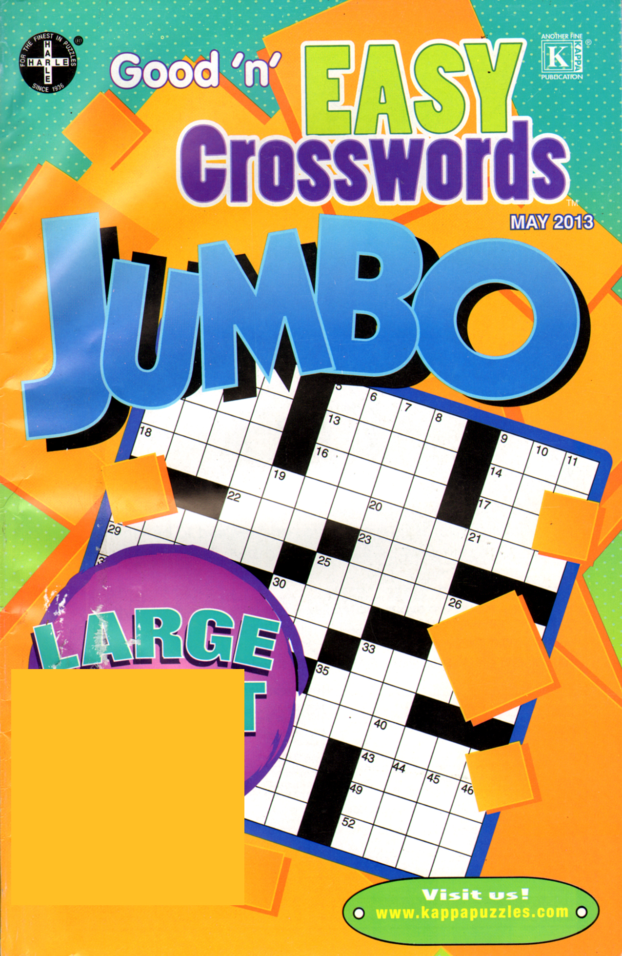 Good-N-Easy-Crosswords-Jumbo May 01, 2013 Issue Cover