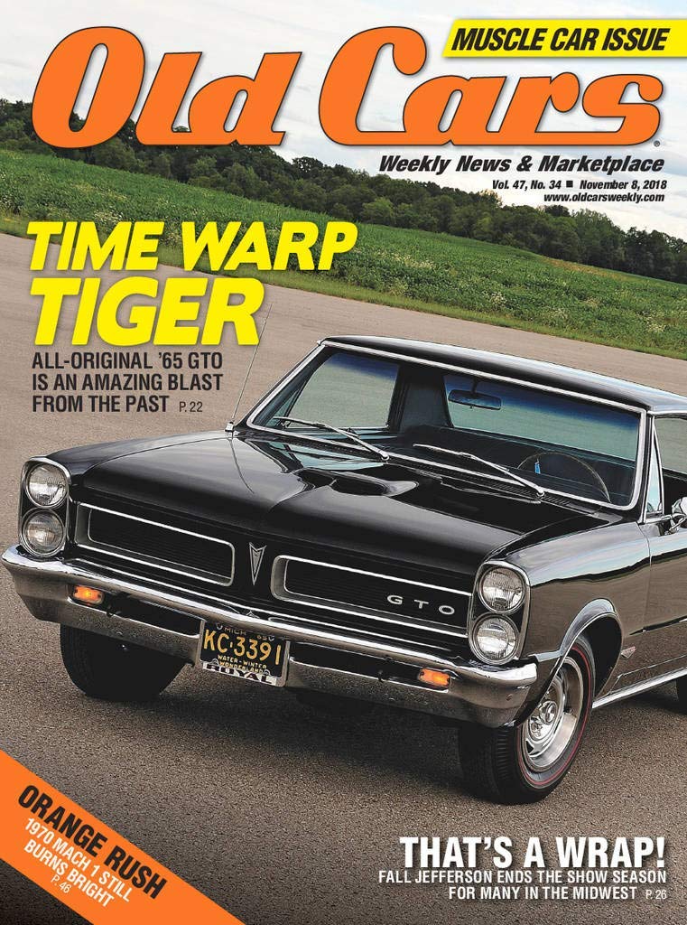 Old-Cars November 01, 2018 Issue Cover