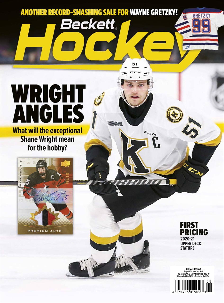 Beckett-Hockey August 01, 2022 Issue Cover