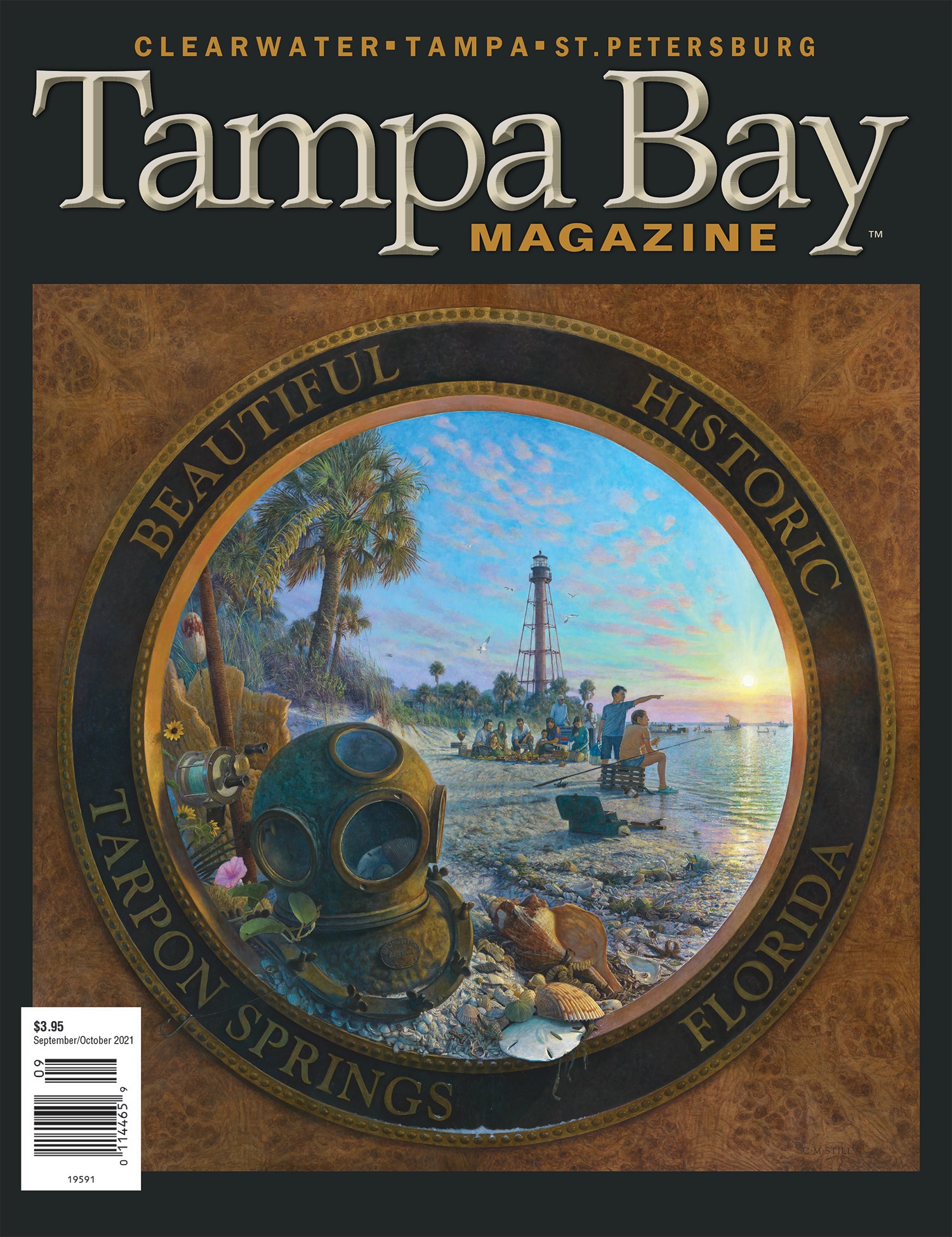 Tampa Bay Magazine September 01, 2021 Issue Cover
