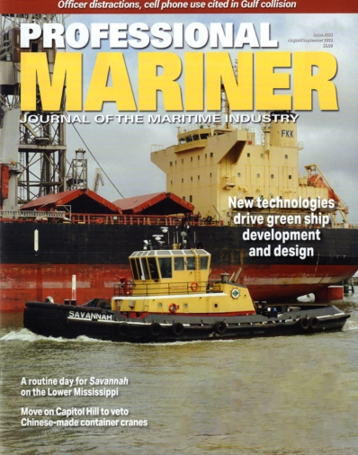 Professional Mariner August 01, 2023 Issue Cover