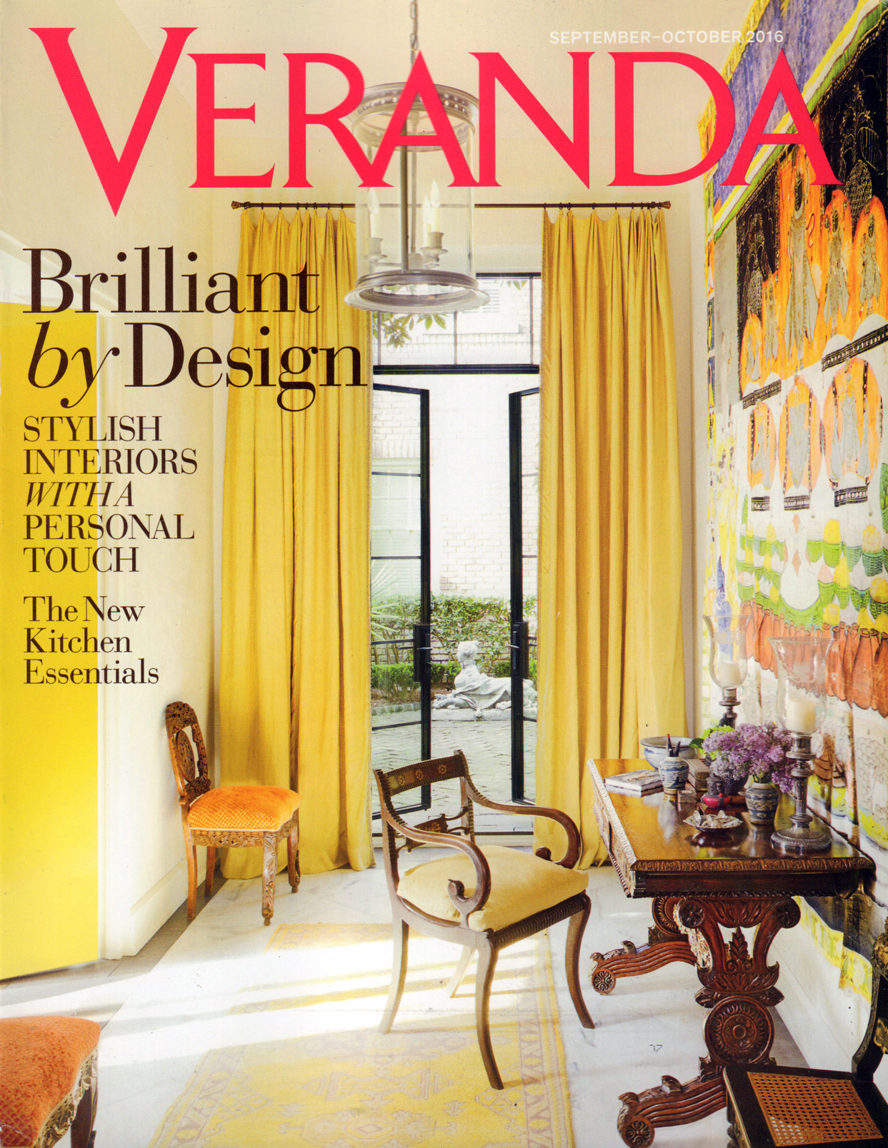 Veranda September 01, 2016 Issue Cover