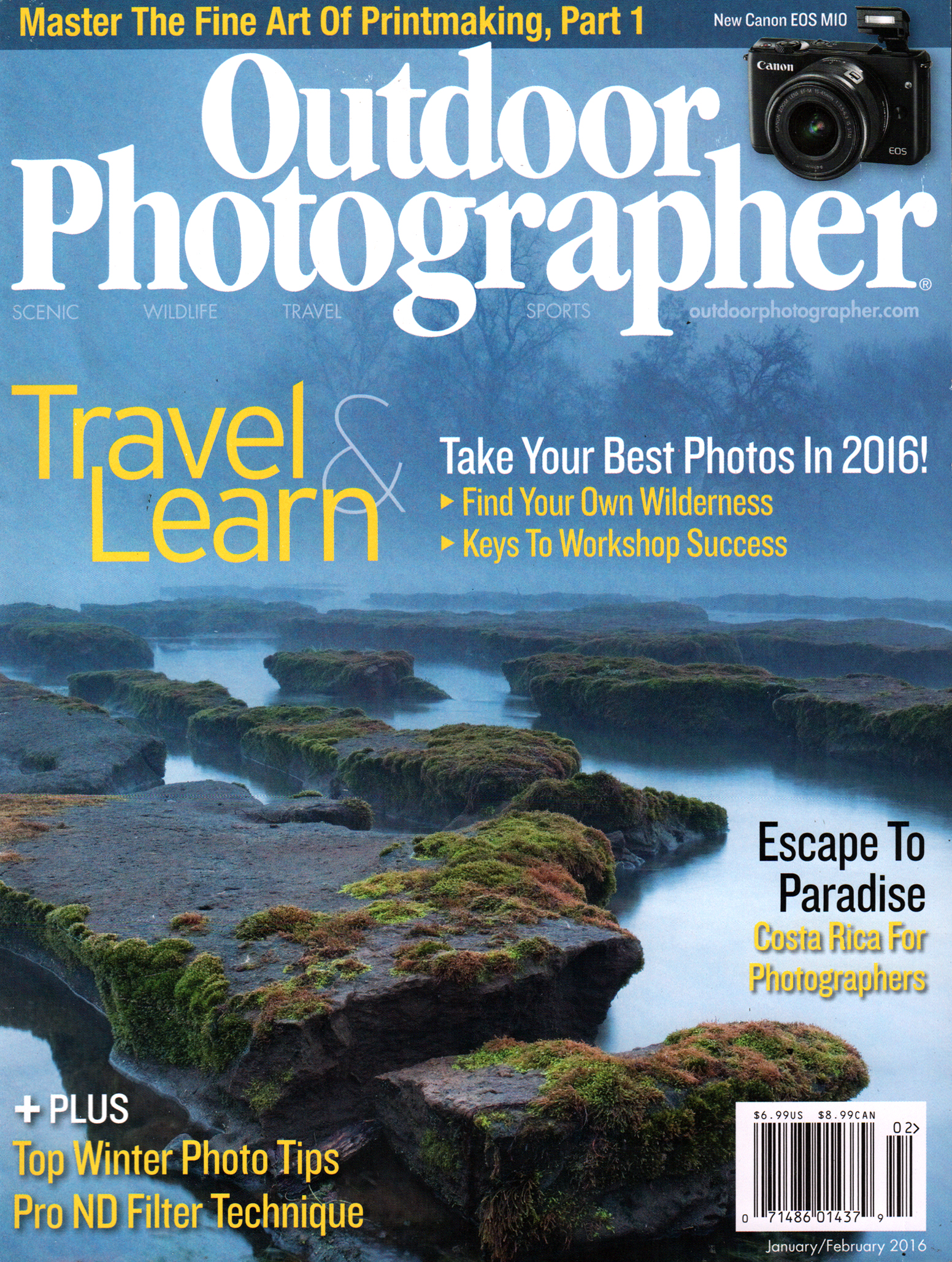 Outdoor-Photographer January 01, 2016 Issue Cover