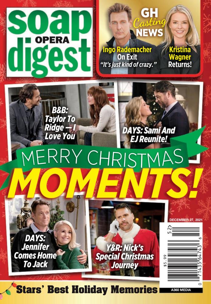 soap-opera-digest December 27, 2021 Issue Cover
