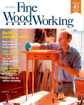 Fine-Woodworking March 01, 2016 Issue Cover