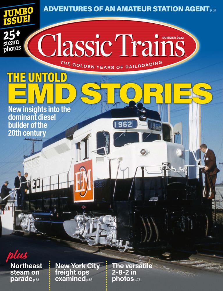 Classic-Trains June 01, 2022 Issue Cover