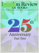 London-Review-Of-Books November 01, 2004 Issue Cover