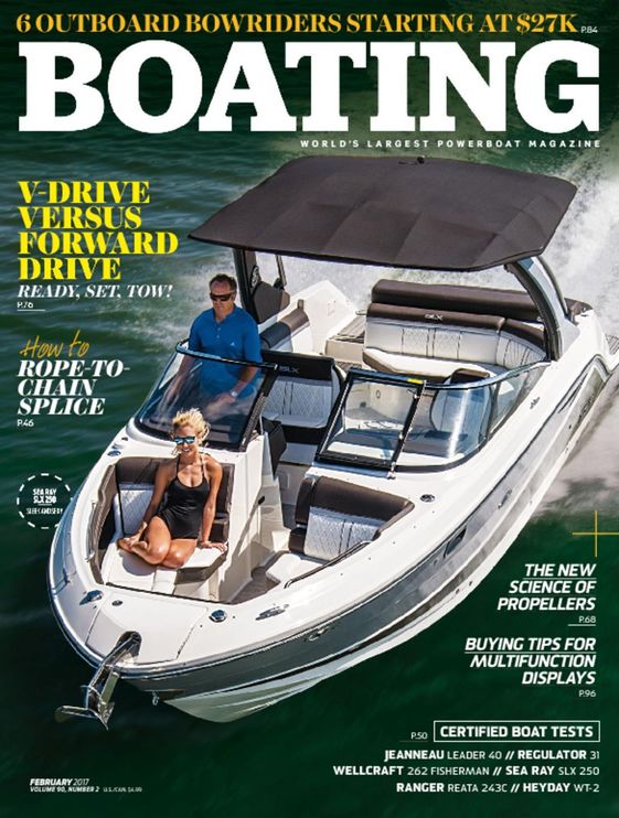 Boating February 01, 2017 Issue Cover